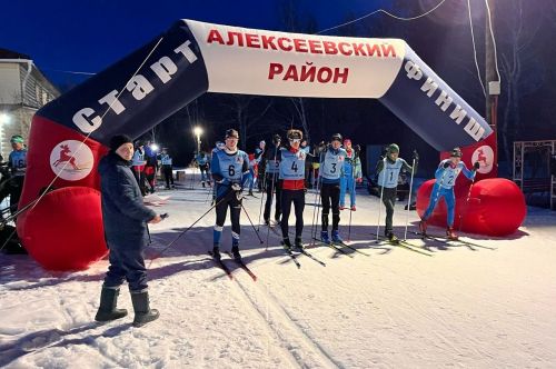 Лаишевские лыжники заняли призовые места в «Ночной гонке»