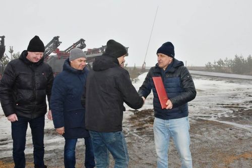 Илдус Зарипов районның авыл хуҗалыгы предприятиеләрендә булды