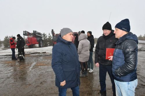 Ильдус Зарипов посетил сельхозпредприятия района