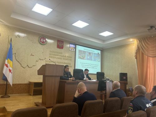 В Лаишевском районе состоялось заседание Комиссии по предупреждению и ликвидации чрезвычайных ситуаций и обеспечению пожарной безопасности