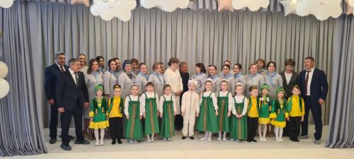 Раис Татарстана открыл новый детский сад в  Песчаных Ковалях Лаишевского района