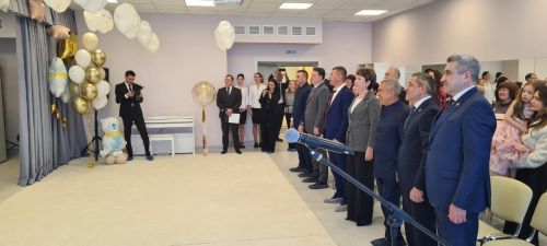 Раис Татарстана открыл новый детский сад в  Песчаных Ковалях Лаишевского района