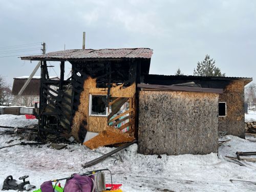 В Лаишевском районе при пожаре пострадал человек