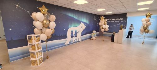 Татарстан Рәисе Лаеш районының Комлы Ковал авылында яңа балалар бакчасы ачты