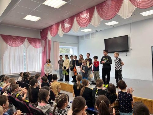 Лаеш районы укучылары театраль атмосферага чумдылар