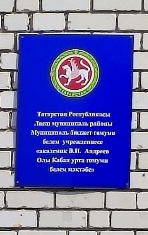 Открытие мемориальной доски академику В.И. Андрееву в Большекабанской школе