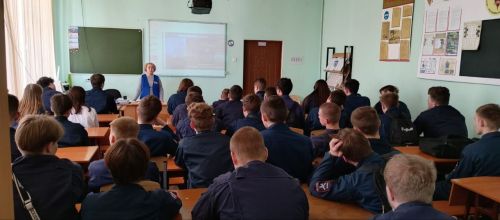 В Лаишевском техникуме на уроке ОБЖ обсудили безопасность на дорогах