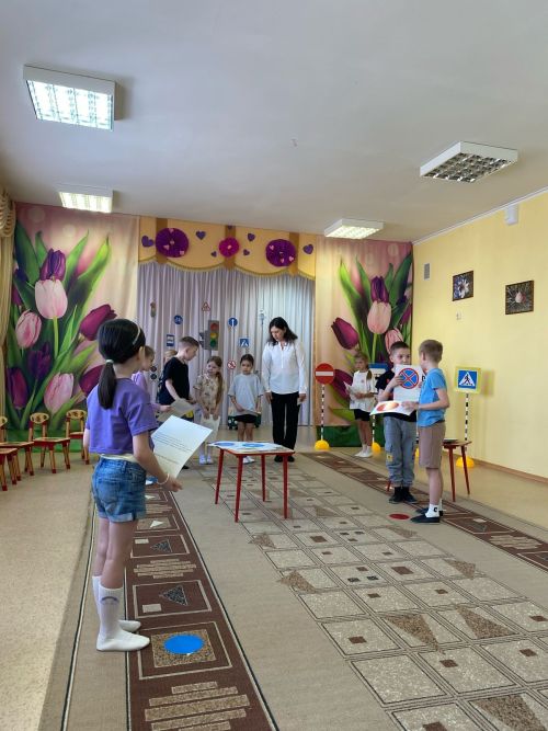 В «Счастливом малыше» обучают ПДД