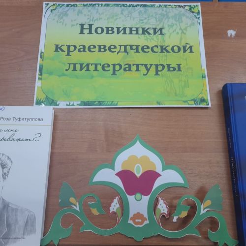 В Лаишевской библиотеке открылась новая выставка краеведческих книг
