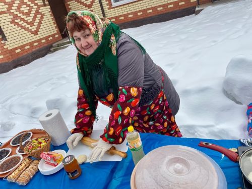 Широкая наша Масленица в селе Рождествено