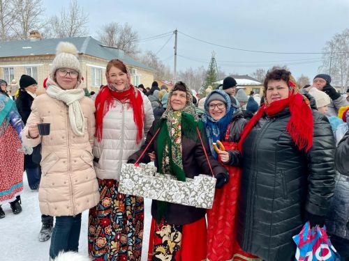 Широкая наша Масленица в селе Рождествено