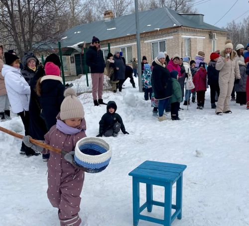 Широкая наша Масленица в селе Рождествено