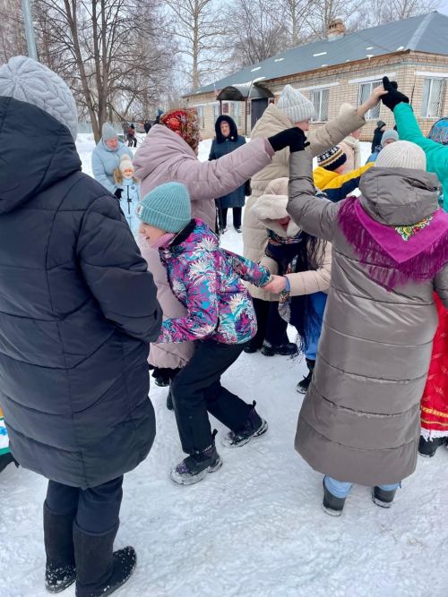 Широкая наша Масленица в селе Рождествено