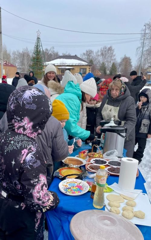 Широкая наша Масленица в селе Рождествено
