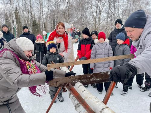 Широкая наша Масленица в селе Рождествено
