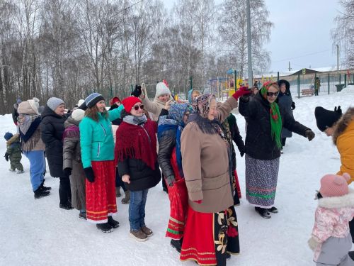 Широкая наша Масленица в селе Рождествено
