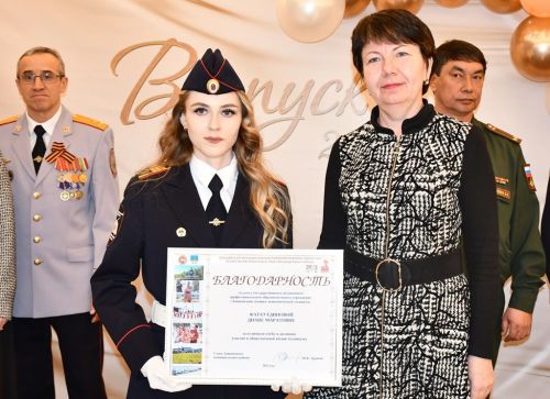 В Лаишевском техникуме состоялся выпускной первой группы правоохранителей