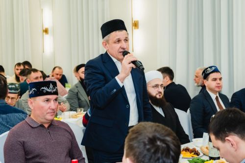 Муфтий Татарстана Камиль хазрат Самигуллин посетил ифтар Лаишевского района