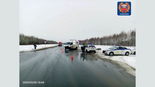 На автодороге Столбище — аэропорт произошло ДТП