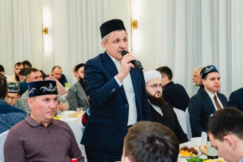 Татарстан мөфтие Камил хәзрәт Сәмигуллин Лаеш районы ифтарында булды
