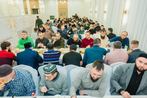Татарстан мөфтие Камил хәзрәт Сәмигуллин Лаеш районы ифтарында булды