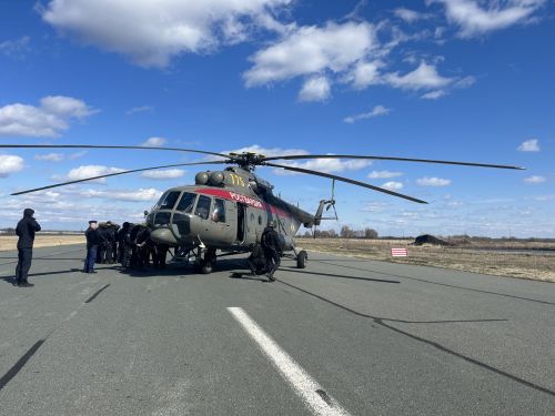 В Татарстане бойцы спецподразделений Росгвардии провели тренировку по десантированию с вертолёта