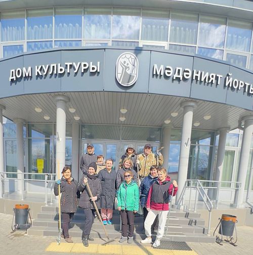 Жители Лаишевского района приводят в порядок улицы своих поселений