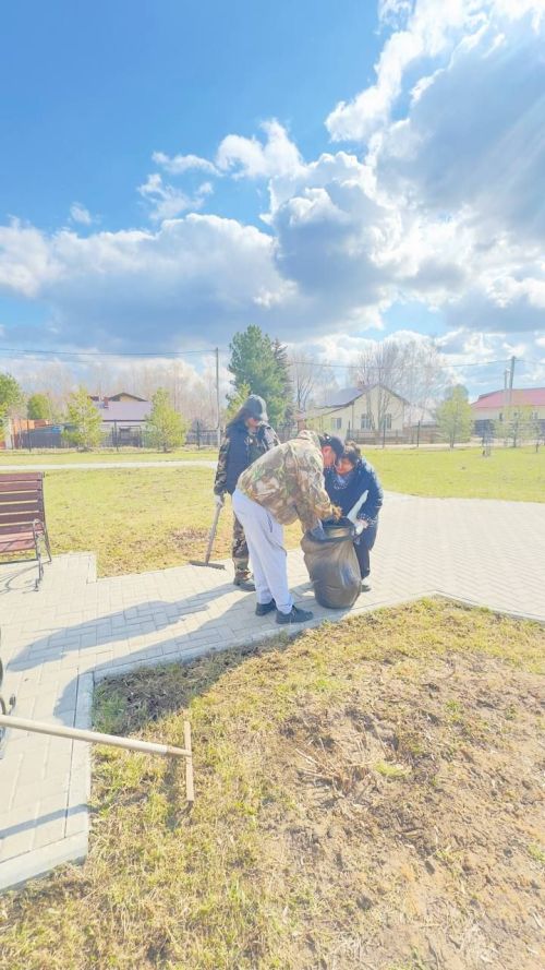 Жители Лаишевского района приводят в порядок улицы своих поселений
