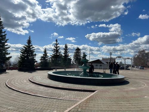 В Лаишеве начали готовить фонтаны к летнему сезону