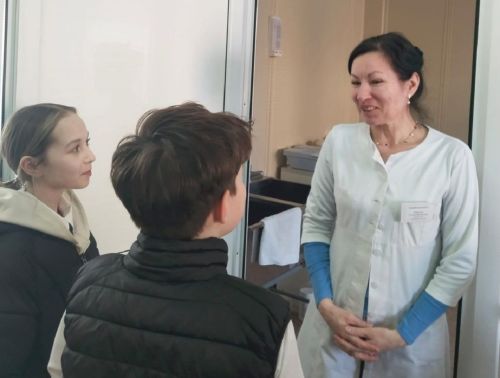 Шестиклассники Лаишевского района узнали о работе фельдшерско-акушерского пункта
