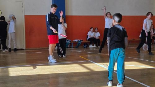 В Лаишевском районе провели мастер-класс по бадминтону