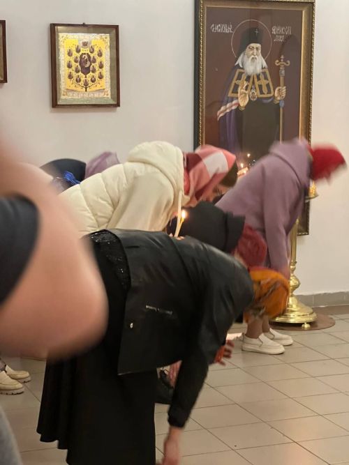 Пасхальная радость в церкви Казанских святых в Столбище