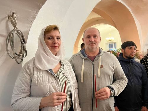 Пасхальная радость в церкви Казанских святых в Столбище