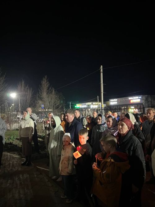 Пасхальная радость в церкви Казанских святых в Столбище