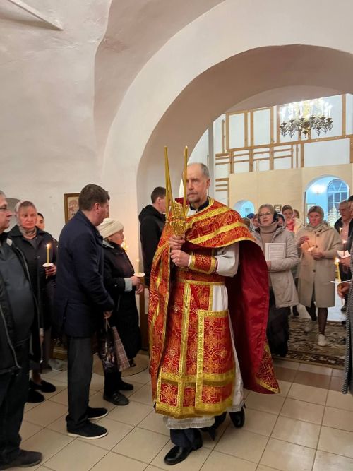 Пасхальная радость в церкви Казанских святых в Столбище