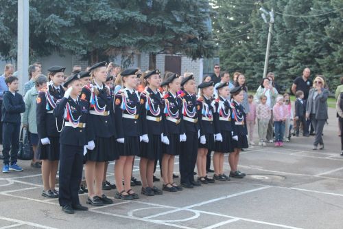 Пятиклассников Столбищенской школы Лаишевского района приняли в кадеты
