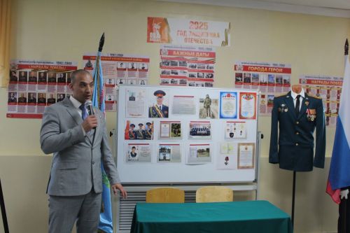 В Лаишевском районе открылась первая «Парта героя»