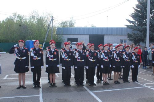 Пятиклассников Столбищенской школы Лаишевского района приняли в кадеты