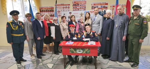 В Лаишевском районе открылась первая «Парта героя»