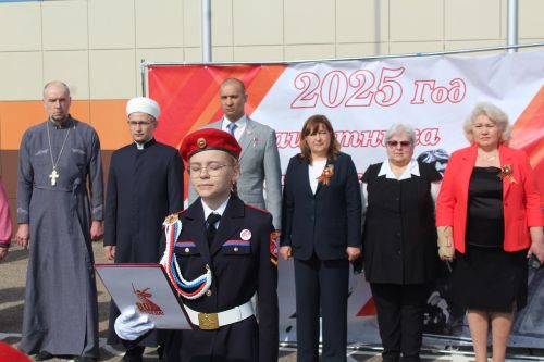 Пятиклассников Столбищенской школы Лаишевского района приняли в кадеты