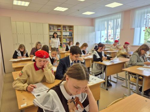 Лаеш районы «Җиңү диктанты«халыкара акциясенә кушылды