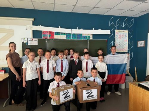 Учащиеся Лаишевского района изо всех сил помогают участникам СВО