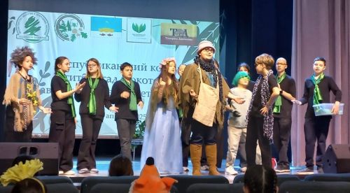 В Лаишевском районе соревновались школьные агитбригады и театры