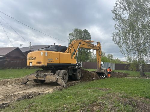 В городе Лаишево начались подготовительные работы по укладке асфальта