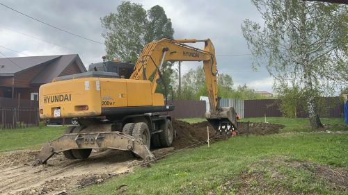 В городе Лаишево начались подготовительные работы по укладке асфальта