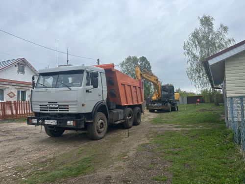 В городе Лаишево начались подготовительные работы по укладке асфальта