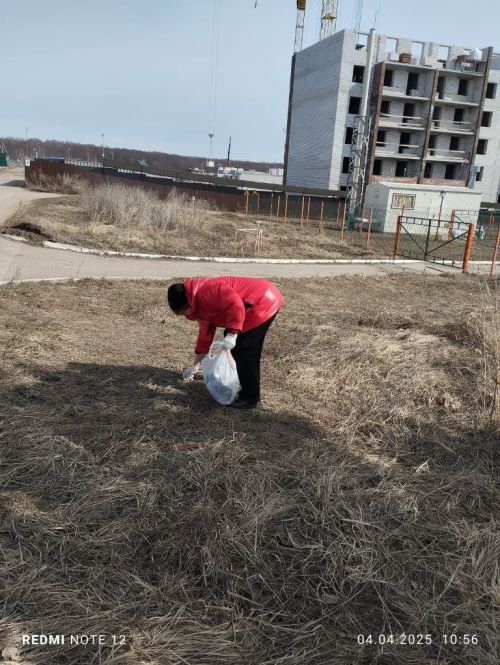 Хорошие работники все на субботнике