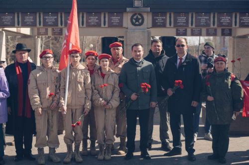 Юнармейцы Лаишевского района приняли участие в «Вахте памяти» в Казани