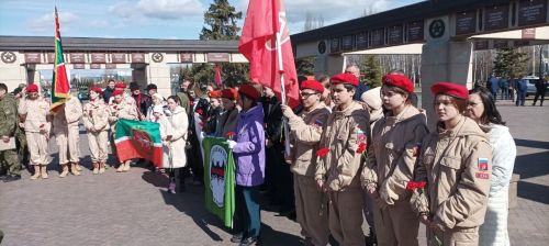 Юнармейцы Лаишевского района приняли участие в «Вахте памяти» в Казани