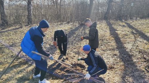 В Лаишевском районе провели акцию «80 саженцев Победы»
